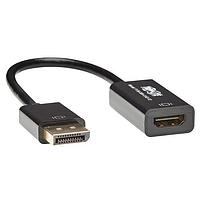 Tripp Lite P136-06N-UHD-V2 Adapters DisplayPort 1.2toVGA DVI/HDMI Convrtr 6"
