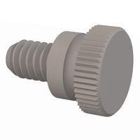Essentra Components 092520037TB Knurled Screw Knurled Thumb Screw, 1/4-20 Thread, 3/8 Lg