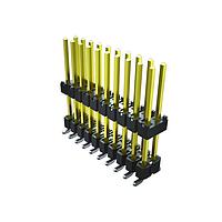 Samtec HW-23-09-L-D-213-295 Board to Board & Mezzanine Connectors High Temperature Flexible Board Stacking Header, 0.100" Pitch