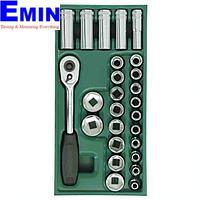 SATA 09915 26PC. 1/2" DR. SOCKET SET (METRIC)