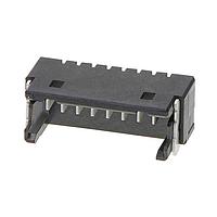 Molex 214097-0060 Headers OneBlade Header, 1.00mm, Single Row, Right-Angle, Surface Mount, Tin (Sn) Plating, Friction Lock, 6 Ckts