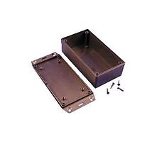 Hammond Manufacturing 1591XXCSFLBK Flanged Enclosure ABS w/Flanged Lid 4.7x2.6x1.4" Black