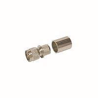 Amphenol Times Microwave Systems TC-400-MUHF RF Connectors / Coaxial Connectors Mini-UHF (plug) crimp connector