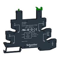 SCHNEIDER SSLZRA1 Solid State Relays 5-24VDC INPUT SSL1 RELAY SPRING SOCKET