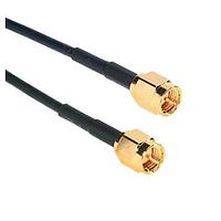 Amphenol Cables on Demand CO-174SMAX200-001 RF Cable Assemblies RG174/U SMA Male/Male, 1ft