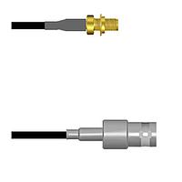 Amphenol Custom Cable Q-2W0030003120i RF Cable Assemblies SMA-SJB/BNC-SJ G174 120I