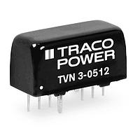 TRACO Power TVN 3-0921 Isolated 3W 4.5-13.2Vin SIP-8 +/-5Vout +/-300mA