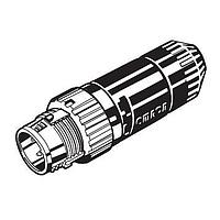Omron Automation and Safety XS5G-D4C3 Circular Metric Connectors Plug Straight 4pin Crimp for 4mmCable