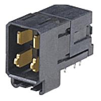 Molex 78698-1044 Headers IMPACT Pwr3Pr RA Hdr PF Asy.76AuLF 4Ckt