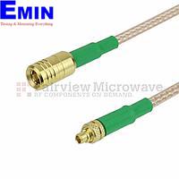 Fairview FMC0916315LF MMCX Plug to SMB Plug Cable RG-316 Coax and RoHS