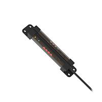 Banner Engineering PVS28D100QP Photoelectric Sensors PVS Series: Parts Verification Sensor; Length: 100 mm; Voltage: 12-30 V dc; Housing: Polycarbonate; IP54; Range: 20 to 500 mm; Outputs: Bimodal, NO, Momentary; 150 mm (6 in) 5-pin M12 PVC Pigtail QD
