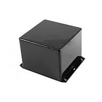 Hammond Manufacturing 1591VFLBK Flanged Enclosure FR ABS w/Flanged Lid 4.7x4.7x3.5" Black