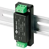 CUI Inc PYB15-Q24-S24-DIN Isolated Isolated DC-DC Cnvrt