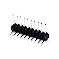 Hirose Electric MDF7-10P-2.54DS(55) Headers 10P SNG ROW PIN HDR R/A T/H BTM ENT CON