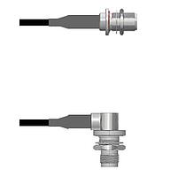Amphenol Custom Cable Q-1X0490008084i RF Cable Assemblies N-SJB/TNC-RJ RG58 84I