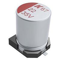 KEMET A767MU826M1HLAE027 Aluminum Polymer Capacitors 50Volt 82uF SMD 2KHr ESR=27 mOhms