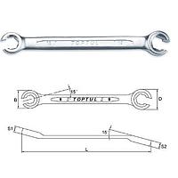 TOPTUL AEEA0809 Flare Nut Wrench (8x9 mm)