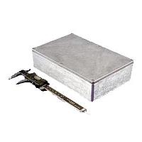 Hammond Manufacturing 1550Z124 Thick Wall, Water-Tight Diecast Aluminum Box 8.8x1.97x5.8"Natural