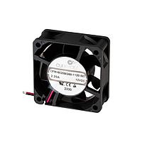 Same Sky (formerly CUI Devices) CFM-6025BG68-2120-587-22 DC Axial Fan 60 mm square, 25 mm, 24 Vdc, ball, 12000 RPM, 52.4 CFM, TS/PWM, IP68