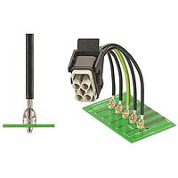 HARTING 09080007124 Contacts HAN-FAST LOCK 8AWG W/PIN, AG