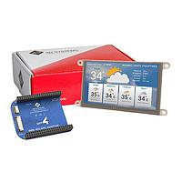 4D Systems gen4-4DCAPE-50T Resistive 5.0", 800x480 pixel, LCD Cape for BeagleBone Black with Resistive Touch Screen and gen4-4DCAPE-ADAPTOR