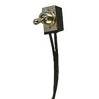 Electroswitch 6600 Toggle Switches Full Size Power Toggle Switch 10A - 125VAC 1/3 HP SPST OFF-ON, 6" wire leads, Slow Make/Slow Break Butt Contacts, UL & CSA Certified