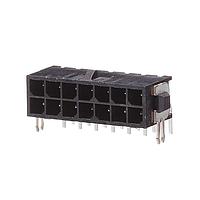 AMP Connectors - TE Connectivity 4-794677-4 Headers 14POS MICRO MNL ASSY R/A,THRU