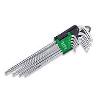 TOPTUL GAAL0924 - 9PCS Extra Long Type Star Key Wrench Set