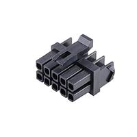 Molex 172952-1001 Receptacle Housing Micro-Fit TPA RECEP 10CKT DUALROW LH BLK