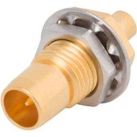 Amphenol SV Microwave 1708-6003 Cable Connectors BMA M Bulkhead Conn for .085 Cable
