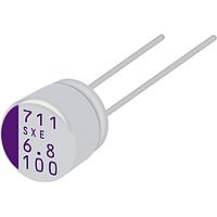 PANASONIC 100SXE22M+T Aluminum Polymer Capacitors 100VDC 22uF 20% Lead Terminal Taping
