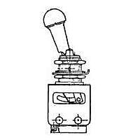 Honeywell 23AT1-G Toggle Switches Toggle SW DPDT 2POS SOLD TERM LOCKN LVR