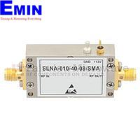 Fairview  SLNA-010-40-08-SMA 40 dB Gain 0.8 dB NF Low Noise High Gain Amplifier Operating From 10 MHz to 1,000 MHz with 18 dBm P1dB and SMA