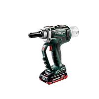 METABO NP 18 LTX BL 5.0 Cordless blind rivet gun (18V 2x4Ah LiHD)