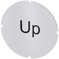 SIEMENS 3SU19000AB710DL0 Insert Label, Up INSERT LABEL F. ILLUM PUSHBUTTON, UP