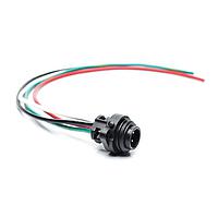 Amphenol Tuchel CA0161G113003 DC Power Cords Ecomate 4 Position (3 +PE) Male Receptacle, 14AWG Leads, UL1015 , 0.3 Meter