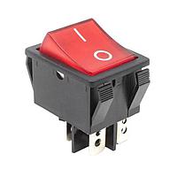E-Switch R5BBLKREDFF3 High Current Rocker Switch DPST OFF-ON PNL 15A