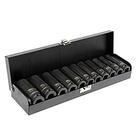 Yato YT-1054 Hexagonal impact socket set 1/2"-11pcs