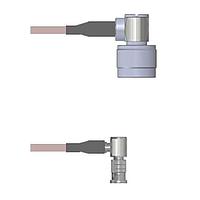 Amphenol Custom Cable Q-2C05G0005036i RF Cable Assemblies N-RP/HDBNC-RP G316 36I
