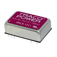 TRACO Power TEN 8-4811 Isolated Product Type: DC/DC; Package Style: DIP-24; Output Power (W): 8; Input Voltage: 36-75 VDC; Output 1 (Vdc): 5; Output 2 (Vdc): N/A; Output 3 (Vdc): N/A