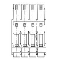 Molex 39763-1011 Plugs 3.50MM EURO PLUG SPRG HOR