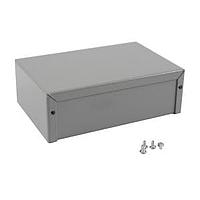 Hammond Manufacturing 1412PP Utility Utility Enclosure - 6.0 x 4.0 x 2.0" - Grey Steel