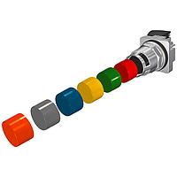 SIEMENS 52PM8G7K Pushbutton PB,CHROME,MOM, CAP 1 EACH COLOR,GRD,2POS