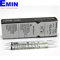 PHYWE 64198-06 Test Tube CO2 (0.01-0.3Vol%, 10pcs)