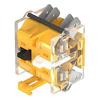 EAO 704.905.5/D Switching Element Snap-action switching element SA 1NC+1NO 2xPT6,3 silver