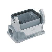HARTING 09300061291 Housings SURFACE MOUNTING HSG HAN 6B 2 SIDE ENTRY