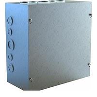 Hammond Manufacturing CSKOG10106 Junction Boxes N1 Screw Cover w/KO's - 10 x 10 x 6 - Galv
