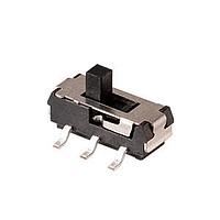 Same Sky (formerly CUI Devices) SLW-913535-2A-SMT Slide Switches 9.1 x 3.5 x 3.5 mm, 2 mm Raised Slide Actuator, Vertical, Surface Mount