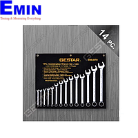 Gesta 396-082 14 Piece Metric Combination Wrench Set (10-32mm size)