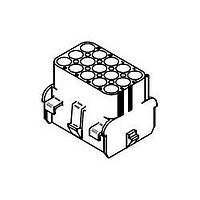 Molex 50-84-2152 Receptacle Housings MLX CAP 15CKT WHITE ITE 94V0 4202215CWHT